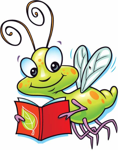 spring reading clipart - photo #19
